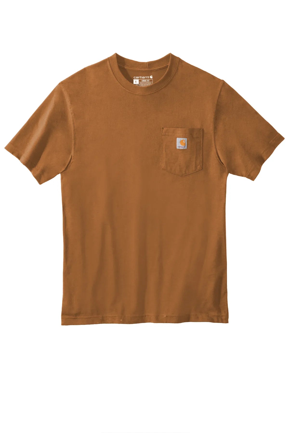 Carhartt ® Workwear Pocket Short Sleeve T-Shirt. CTK87 carhartt brown_3