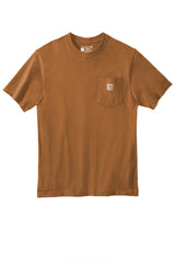 Carhartt ® Workwear Pocket Short Sleeve T-Shirt. CTK87 carhartt brown_3