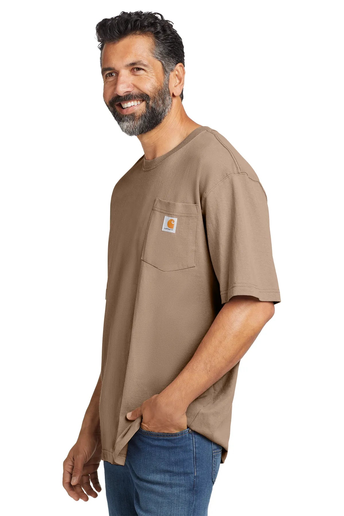 Carhartt ® Workwear Pocket Short Sleeve T-Shirt. CTK87 desert_2