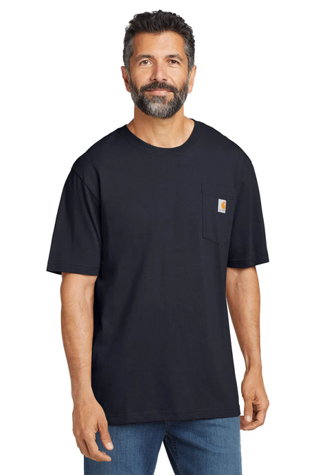 Carhartt ® Workwear Pocket Short Sleeve T-Shirt. CTK87 navy