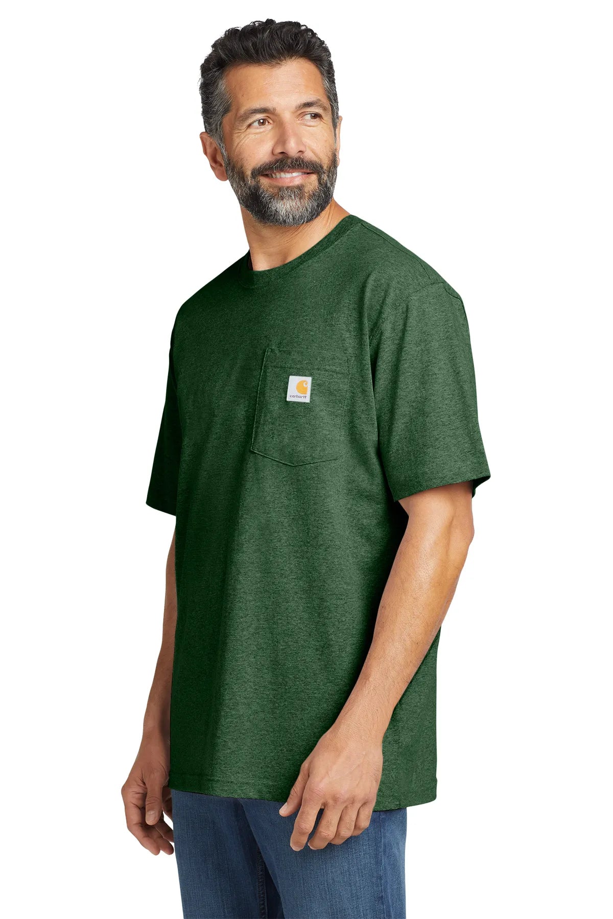 Carhartt ® Workwear Pocket Short Sleeve T-Shirt. CTK87 north woods heather_2
