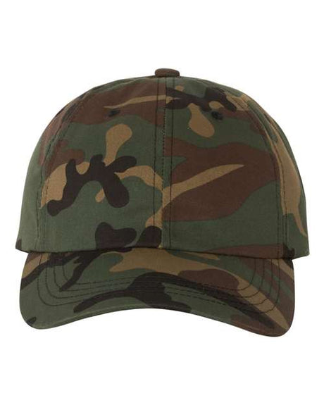 Classic Dad Hat - green camo