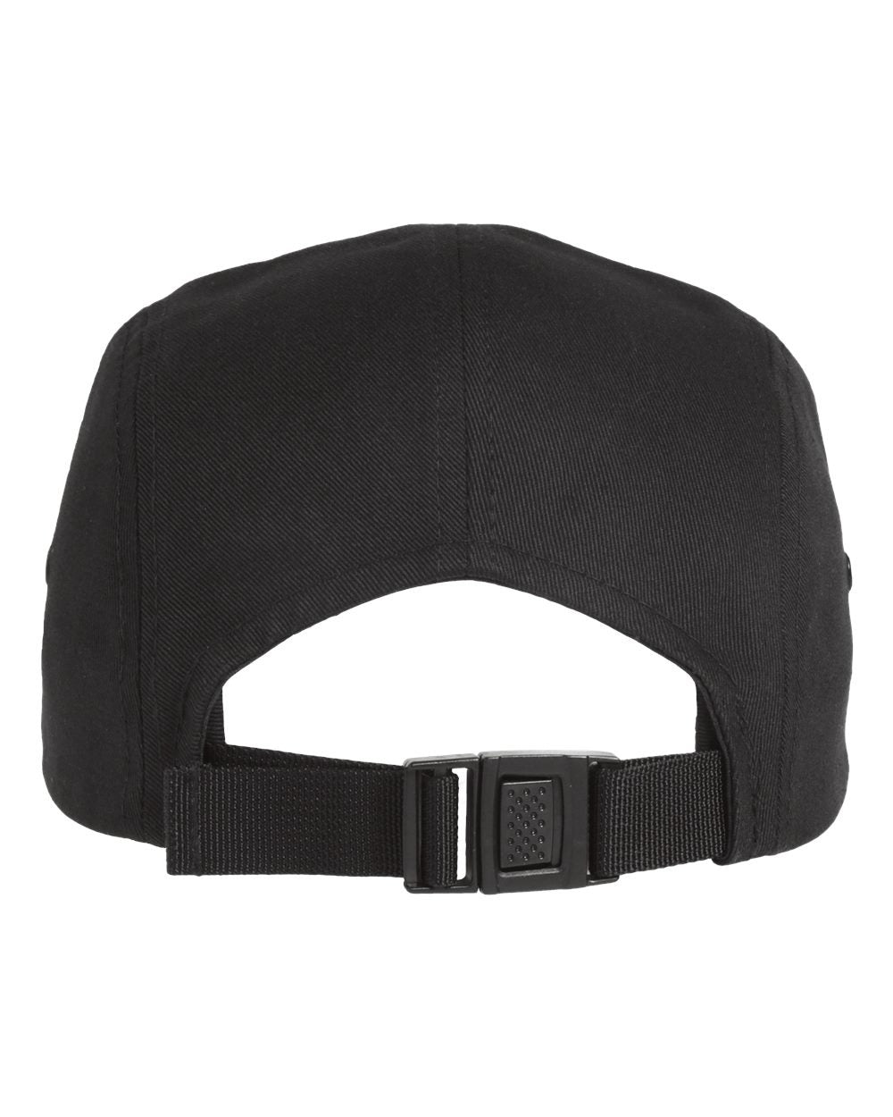 Classic Jockey Flat Bill Cap Black_2