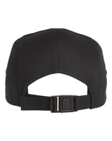 Classic Jockey Flat Bill Cap Black_2