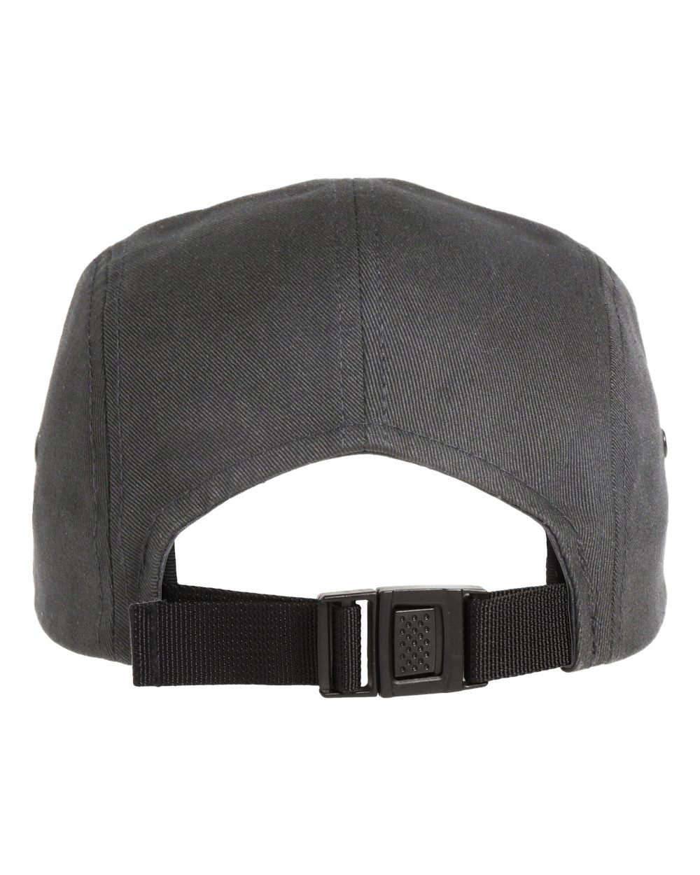 Classic Jockey Flat Bill Cap Dark Grey_2