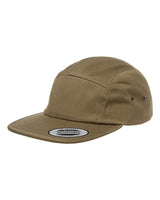 Classic Jockey Flat Bill Cap Olive_1