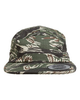 Classic Jockey Flat Bill Cap Tiger Camo