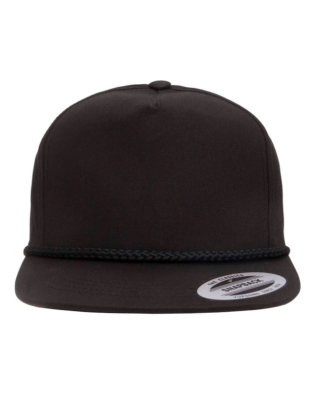 Classic Poplin Golf Cap Black