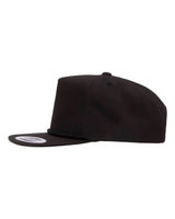 Classic Poplin Golf Cap Black_1