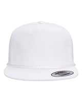 Classic Poplin Golf Cap White