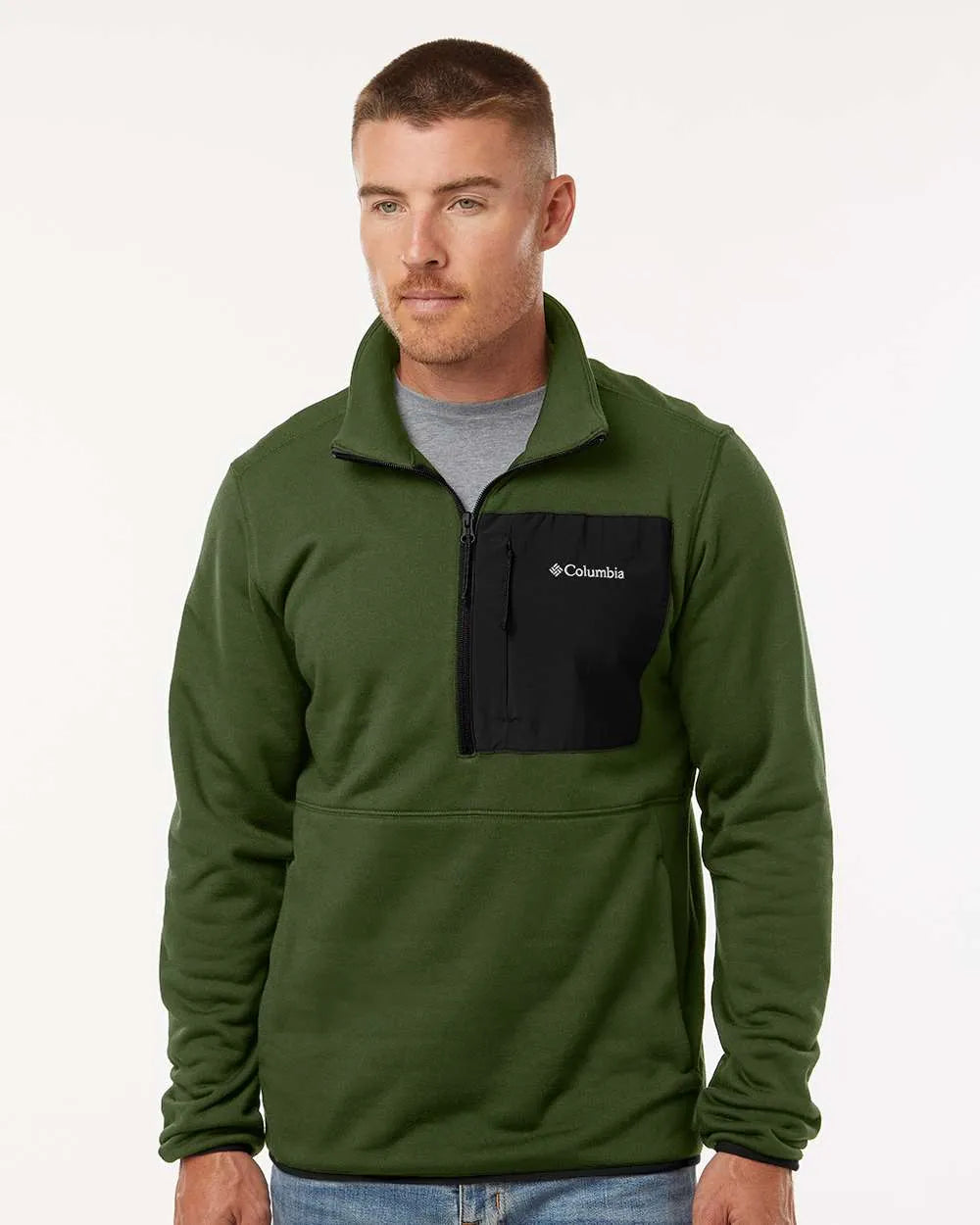 Columbia Hike™ II Half-Zip Pullover Canteen Black_1