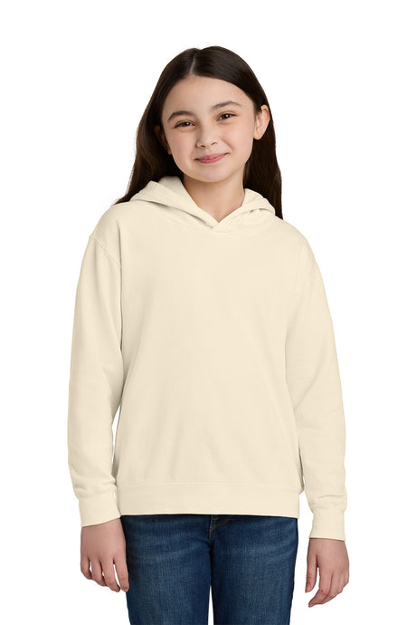 Comfort Colors  74;  Youth Lightweight Hooded Sweatshirt 1467Y Ivory