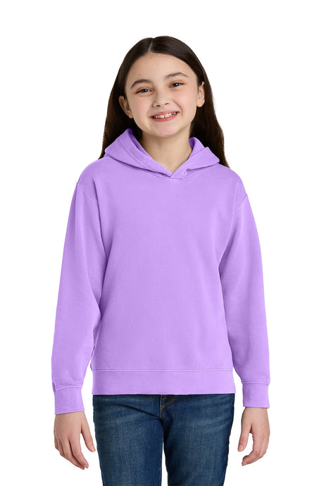 Comfort Colors  74;  Youth Lightweight Hooded Sweatshirt 1467Y Neon Violet