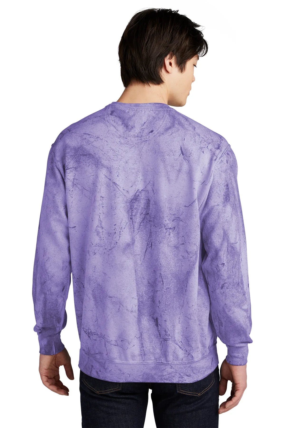 Comfort Colors® Color Blast Crewneck Sweatshirt 1545 Amethyst_2