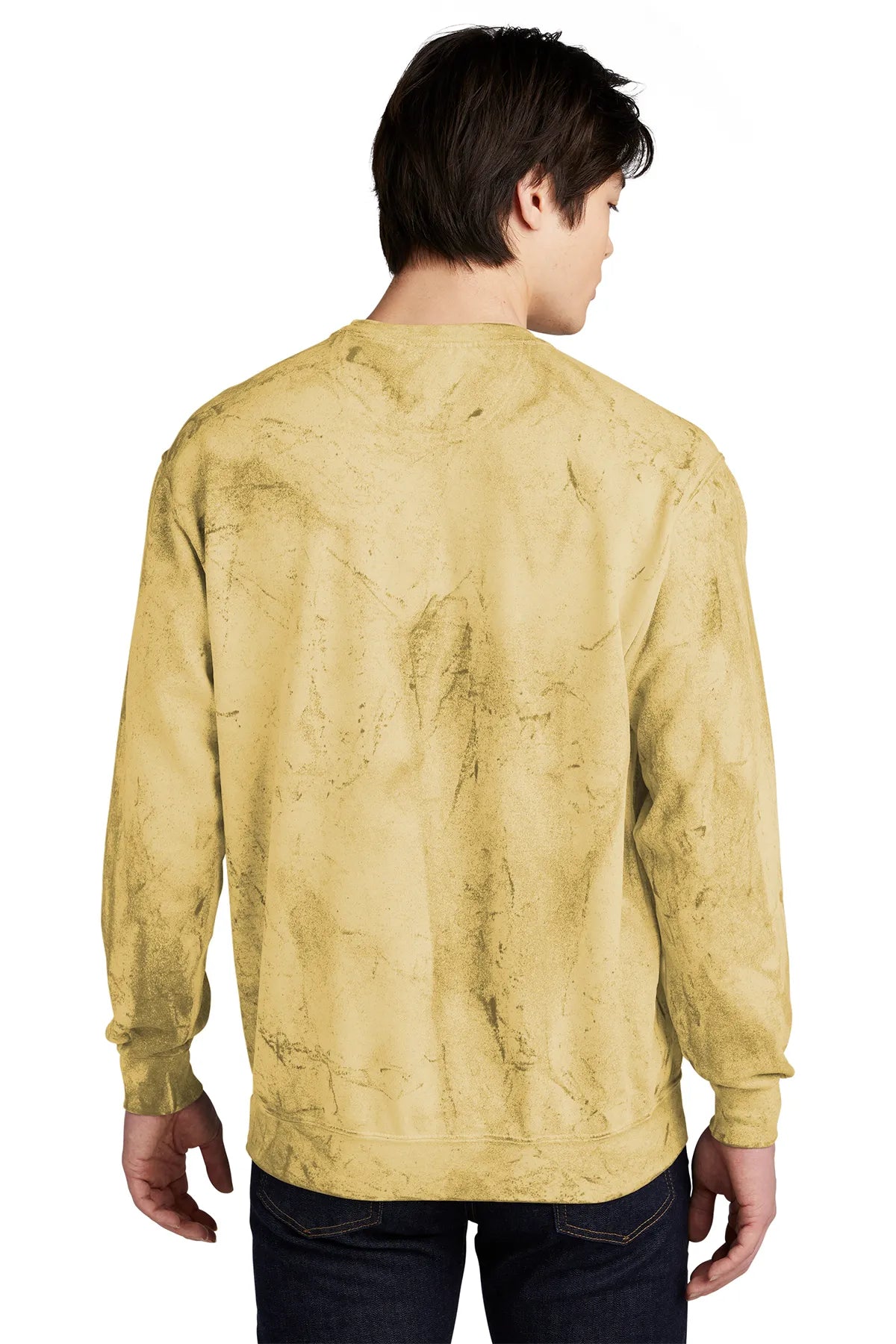 Comfort Colors® Color Blast Crewneck Sweatshirt 1545 Citrine_2