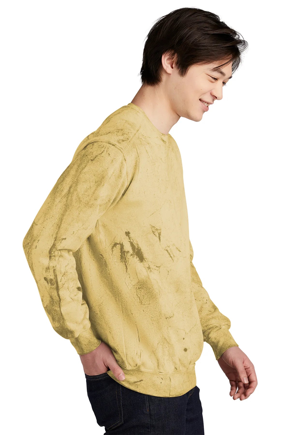 Comfort Colors® Color Blast Crewneck Sweatshirt 1545 Citrine_3