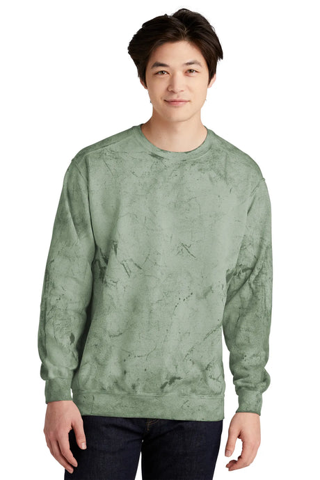 Comfort Colors® Color Blast Crewneck Sweatshirt 1545 Fern_1