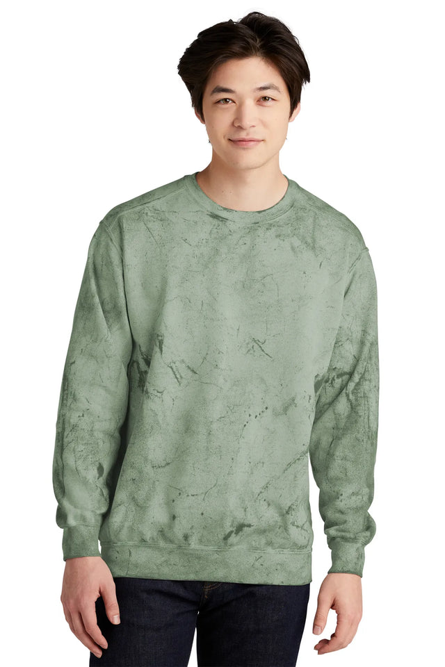 Comfort Colors® Color Blast Crewneck Sweatshirt 1545 Fern_1