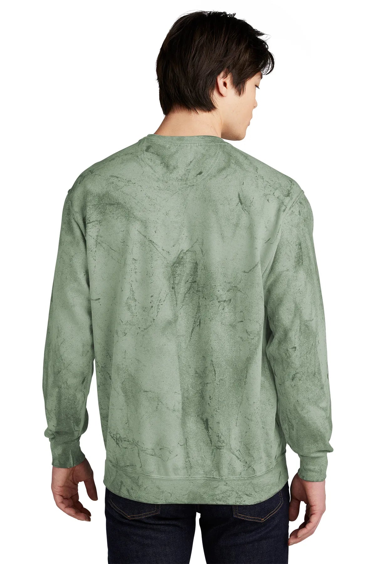 Comfort Colors® Color Blast Crewneck Sweatshirt 1545 Fern_2