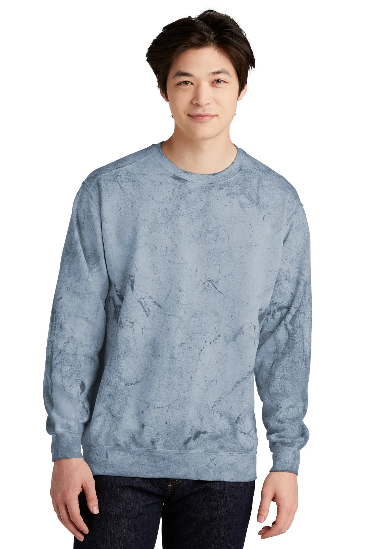Comfort Colors® Color Blast Crewneck Sweatshirt 1545 Ocean_1