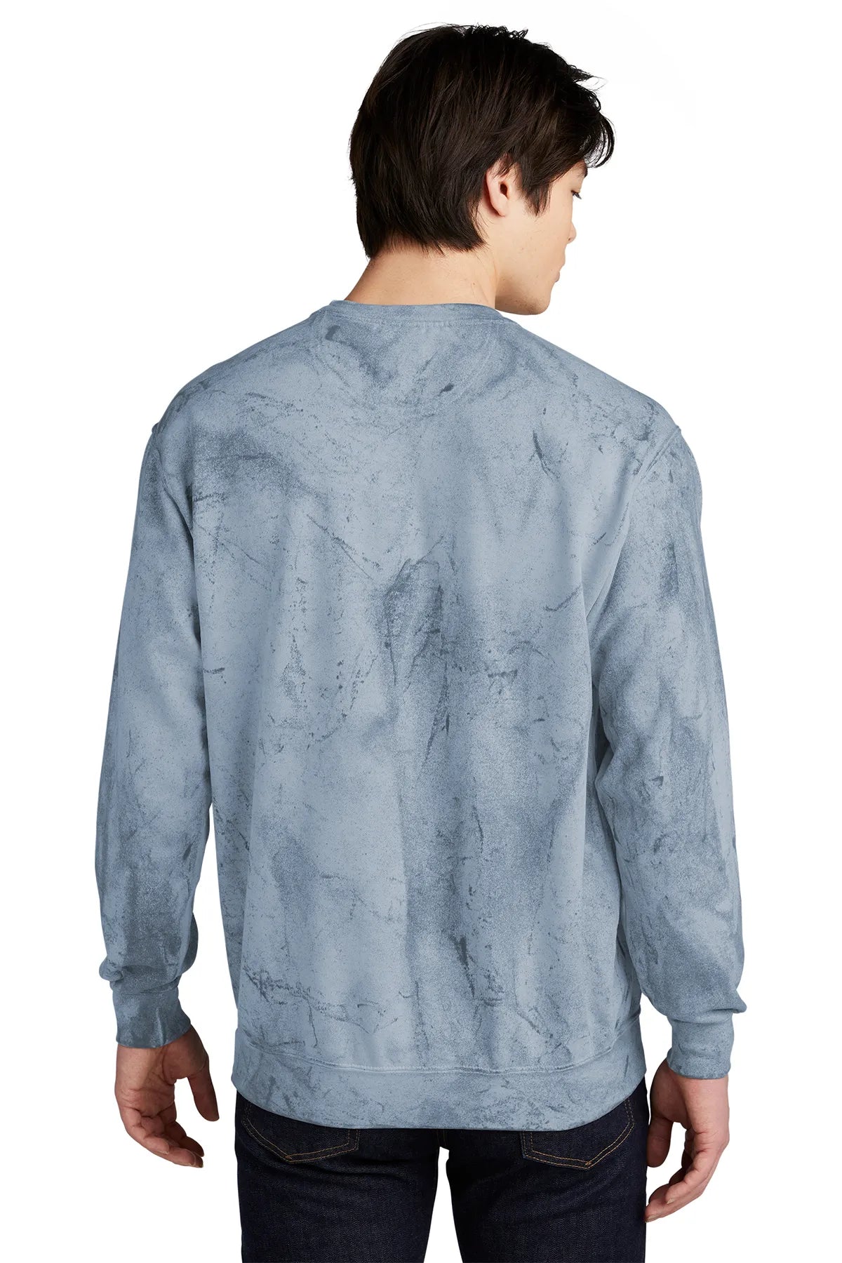 Comfort Colors® Color Blast Crewneck Sweatshirt 1545 Ocean_2