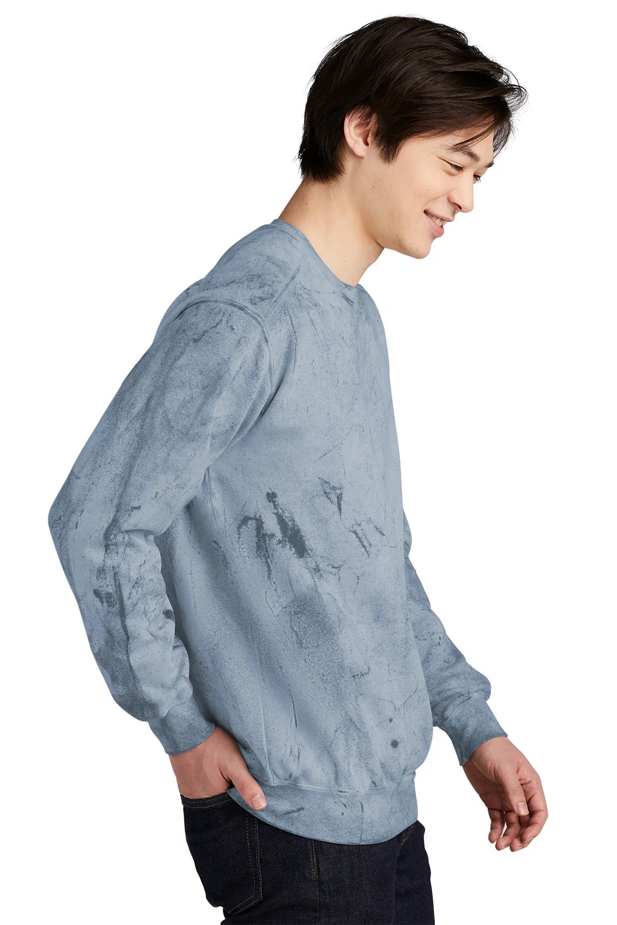 Comfort Colors® Color Blast Crewneck Sweatshirt 1545 Ocean_3