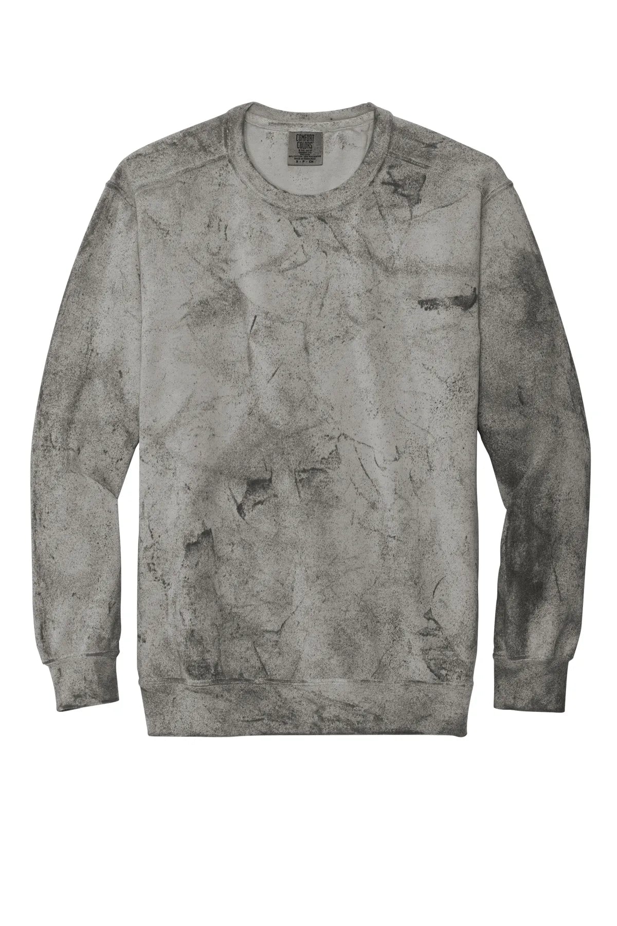 Comfort Colors® Color Blast Crewneck Sweatshirt 1545 Smoke_4