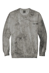 Comfort Colors® Color Blast Crewneck Sweatshirt 1545 Smoke_4