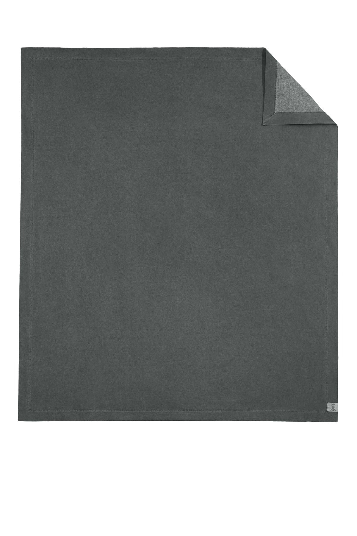Comfort Colors ®  Fleece Dorm Blanket 15BT Pepper_2