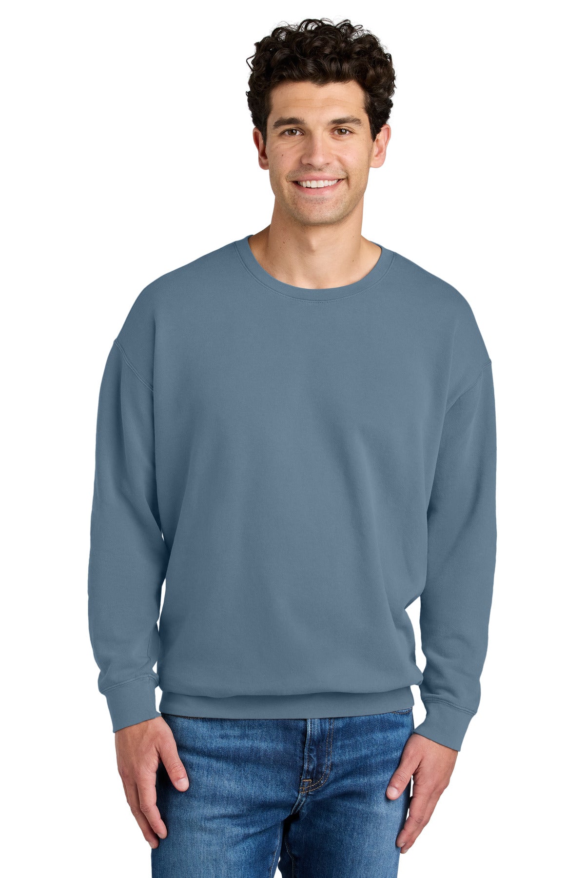 Comfort Colors ®  Lightweight Crewneck Sweatshirt 1466 Blue Jean_2