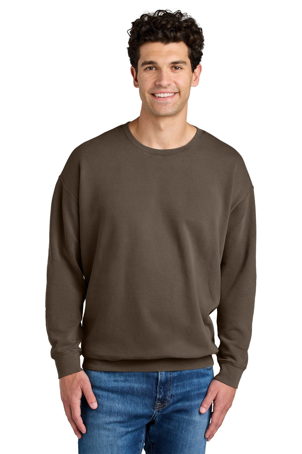 Comfort Colors ®  Lightweight Crewneck Sweatshirt 1466 Espresso