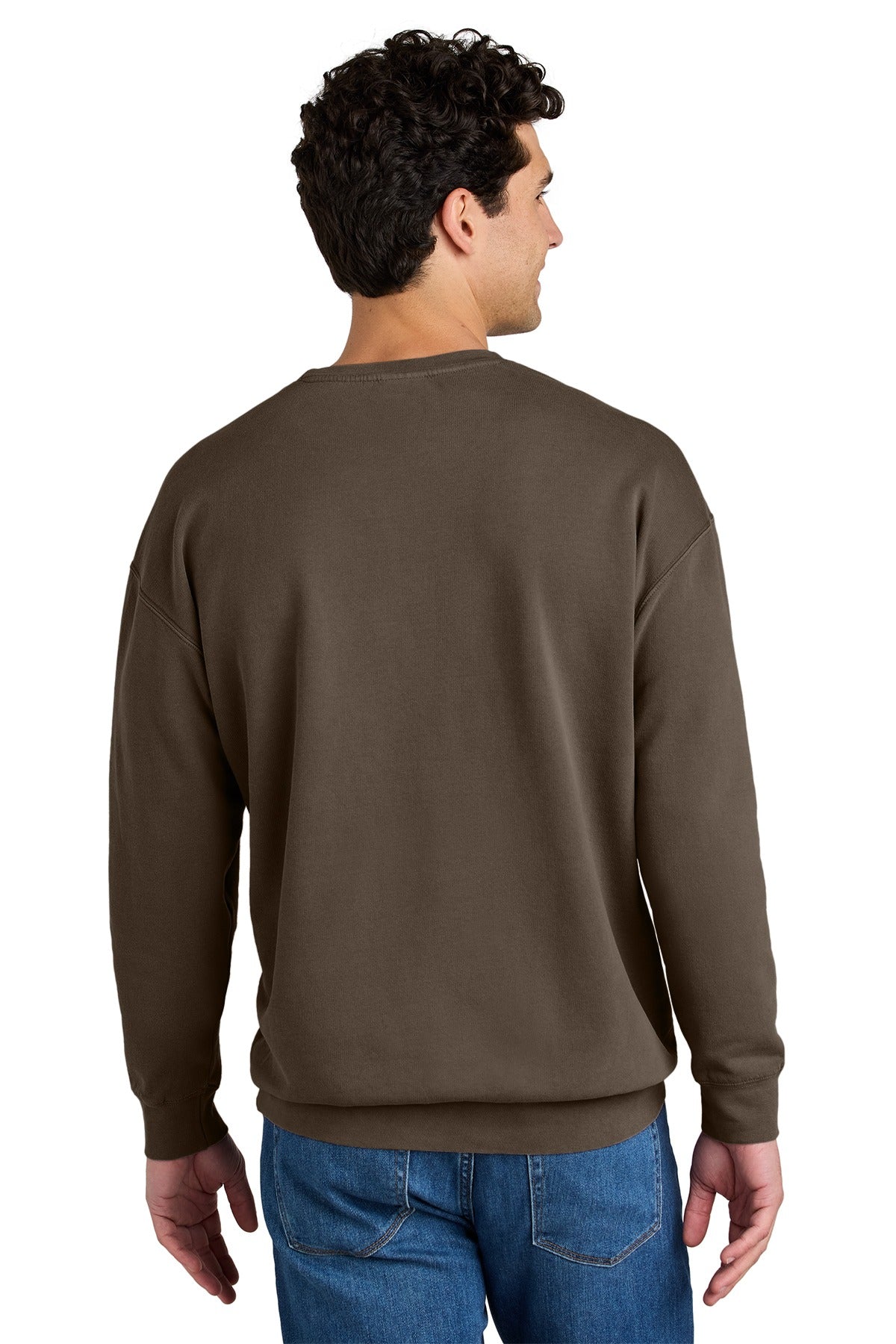 Comfort Colors ®  Lightweight Crewneck Sweatshirt 1466 Espresso_1