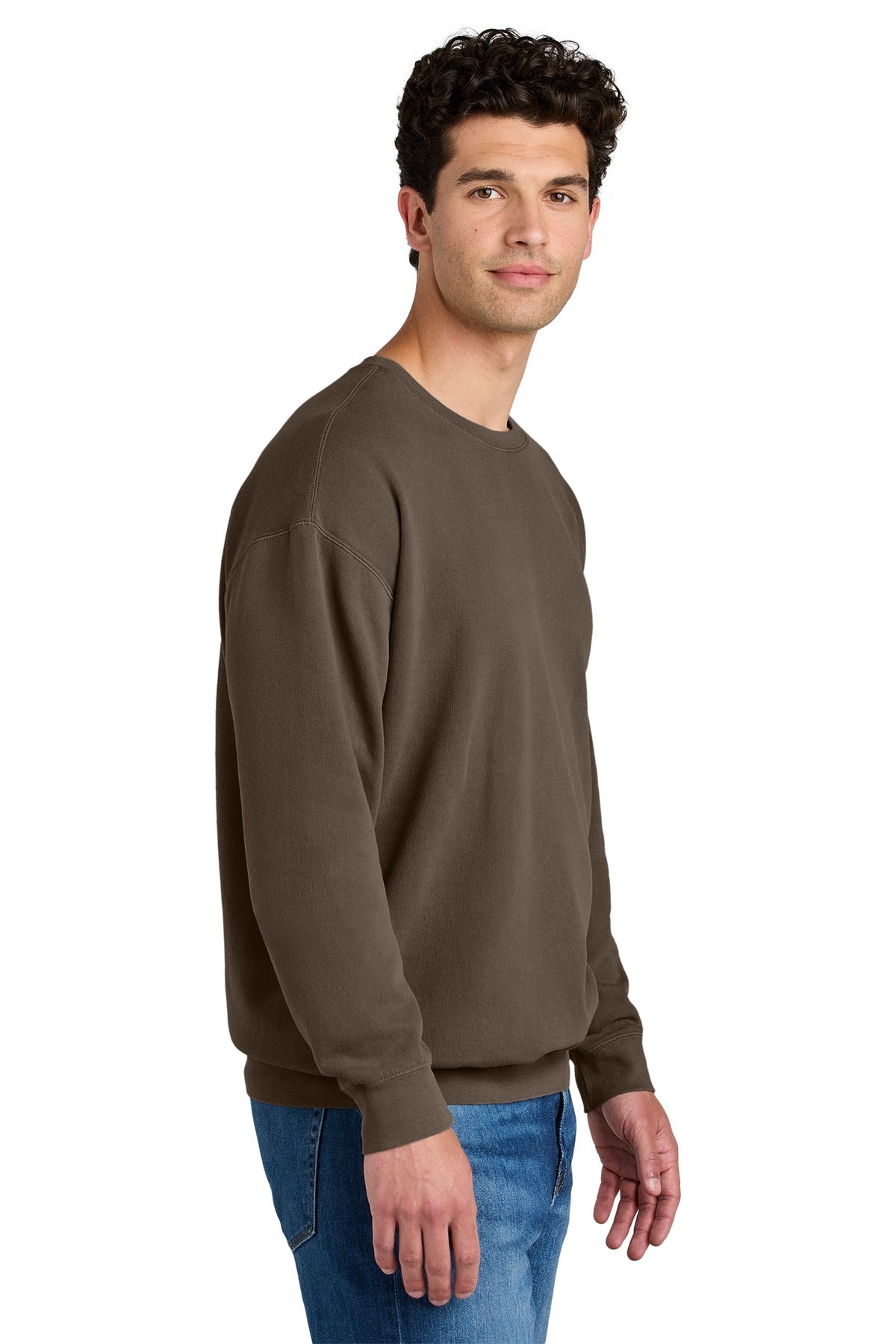 Comfort Colors ®  Lightweight Crewneck Sweatshirt 1466 Espresso_2