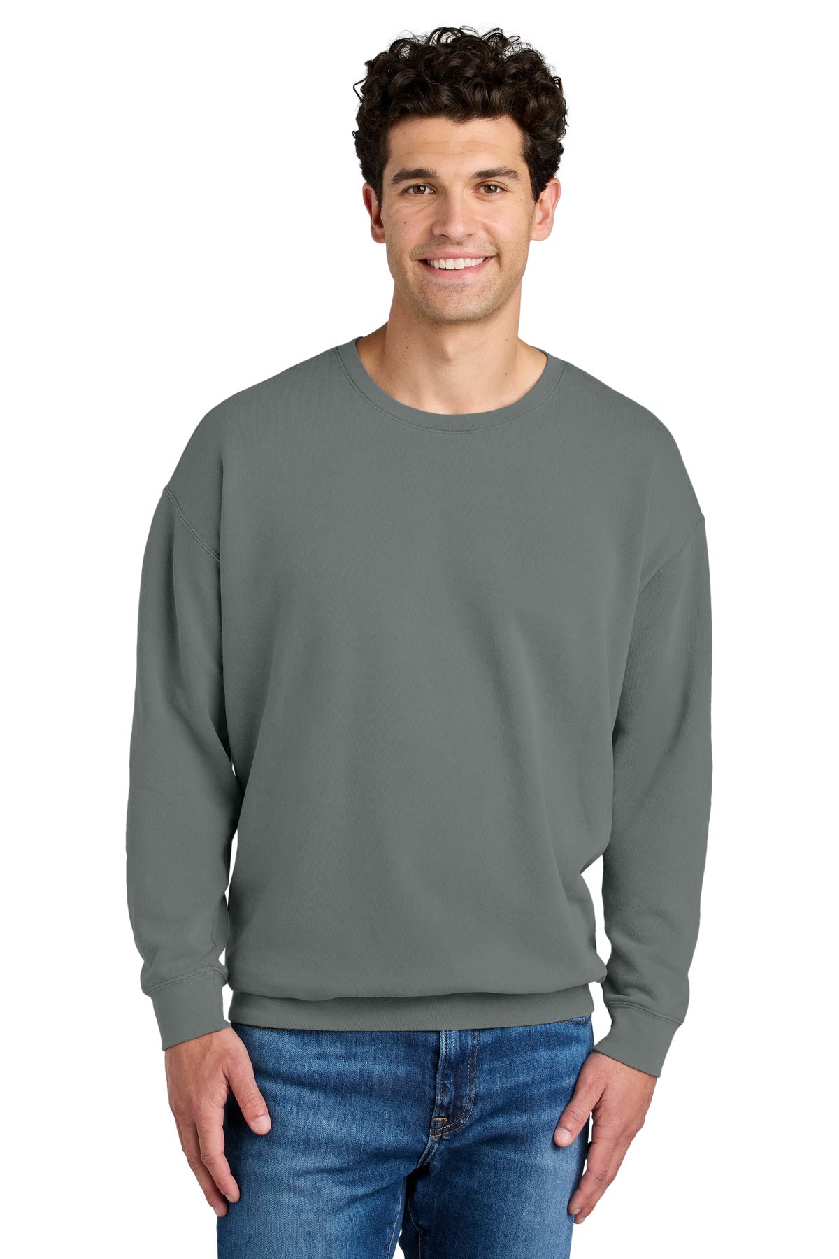 Comfort Colors ®  Lightweight Crewneck Sweatshirt 1466  Grey_1