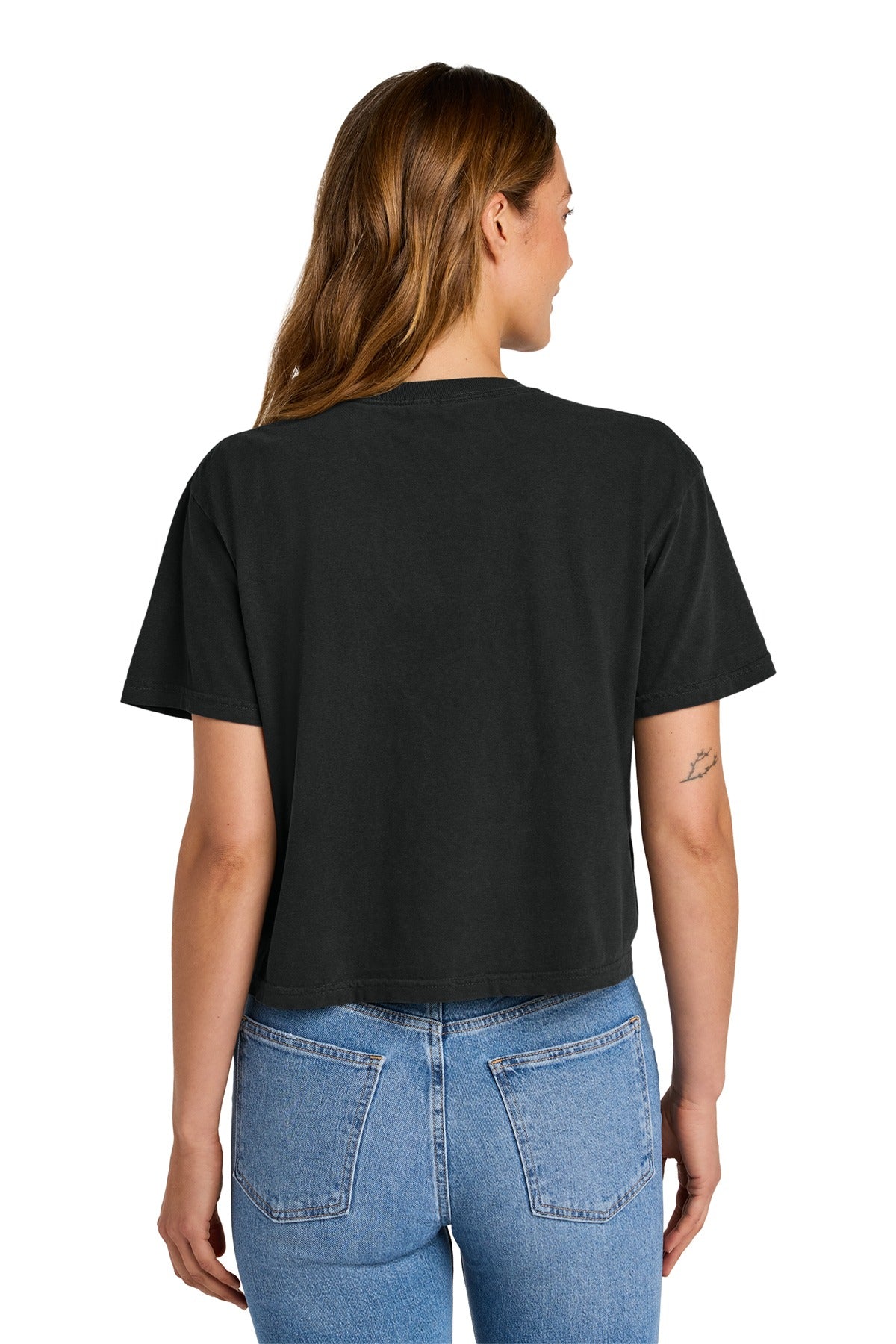 Comfort Colors ®  Women's Heavyweight Boxy Tee 3023CL Black_1