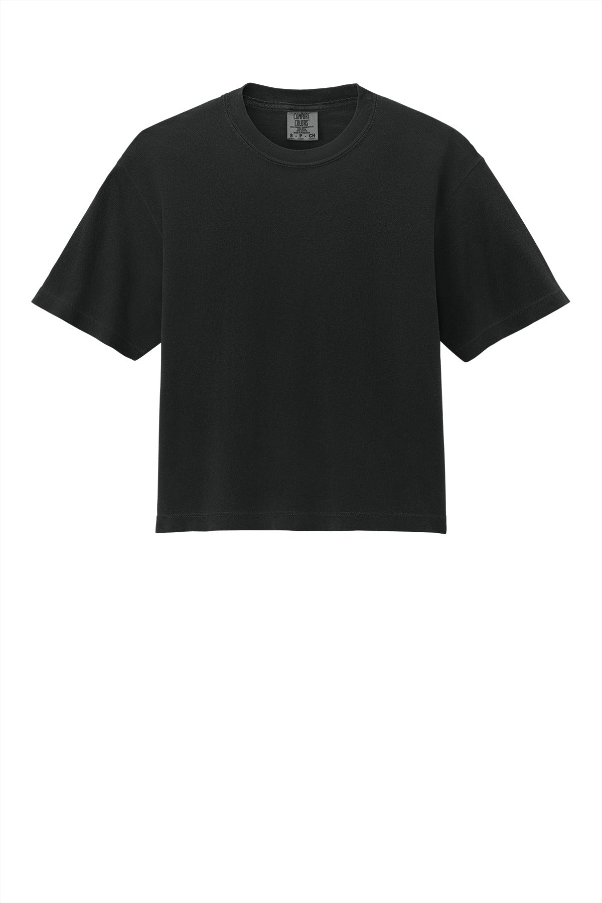 Comfort Colors ®  Women's Heavyweight Boxy Tee 3023CL Black_3