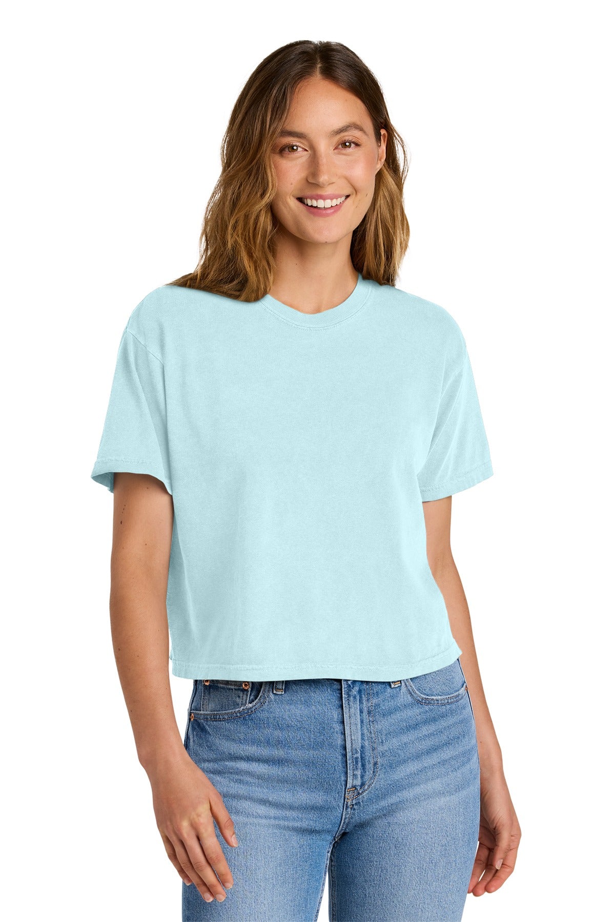 Comfort Colors ®  Women's Heavyweight Boxy Tee 3023CL Chambray