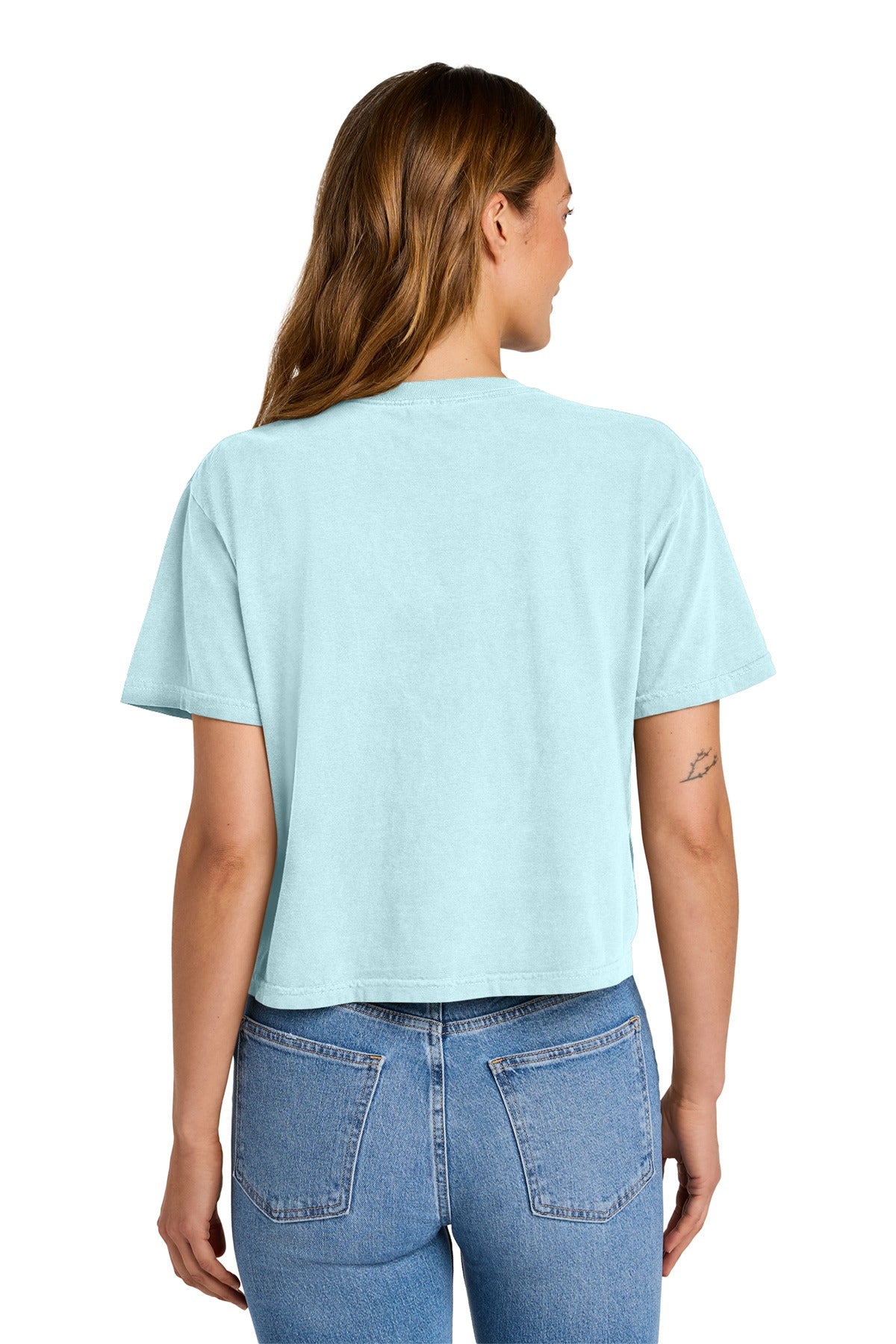 Comfort Colors ®  Women's Heavyweight Boxy Tee 3023CL Chambray_1