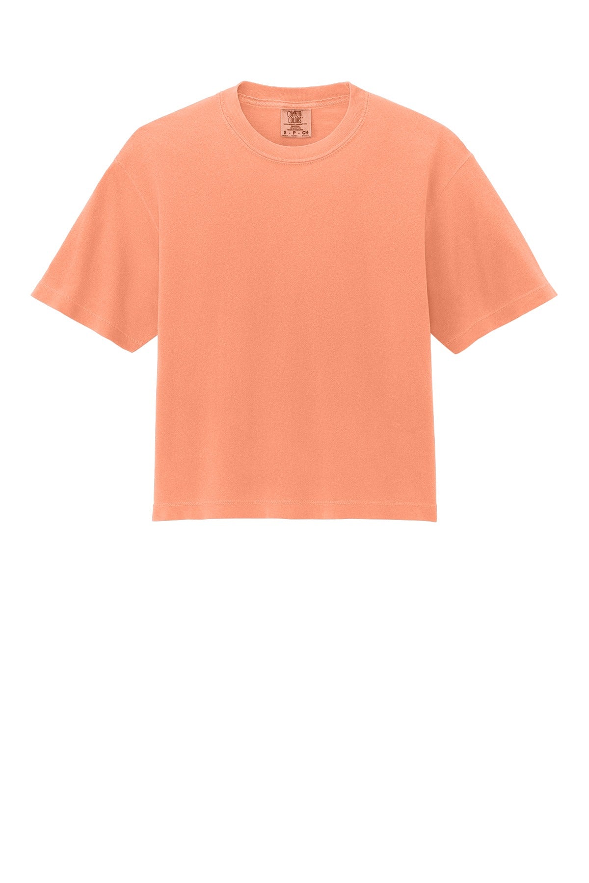 Comfort Colors ®  Women's Heavyweight Boxy Tee 3023CL Neon Cantaloupe_3