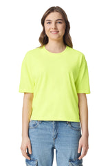 Comfort Colors ®  Women's Heavyweight Boxy Tee 3023CL Neon Lemon - 1