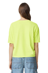Comfort Colors ®  Women's Heavyweight Boxy Tee 3023CL Neon Lemon - 2