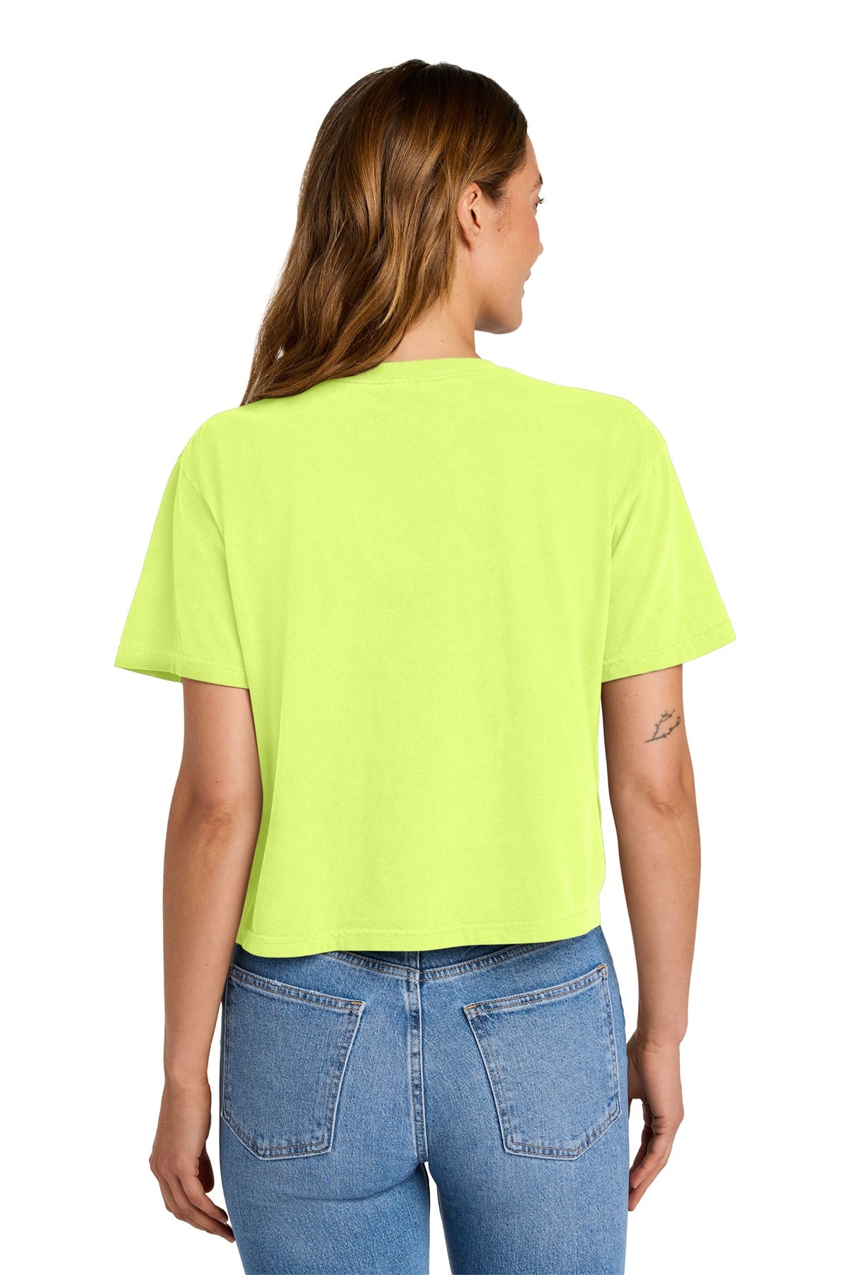 Comfort Colors ®  Women's Heavyweight Boxy Tee 3023CL Neon Lemon_1