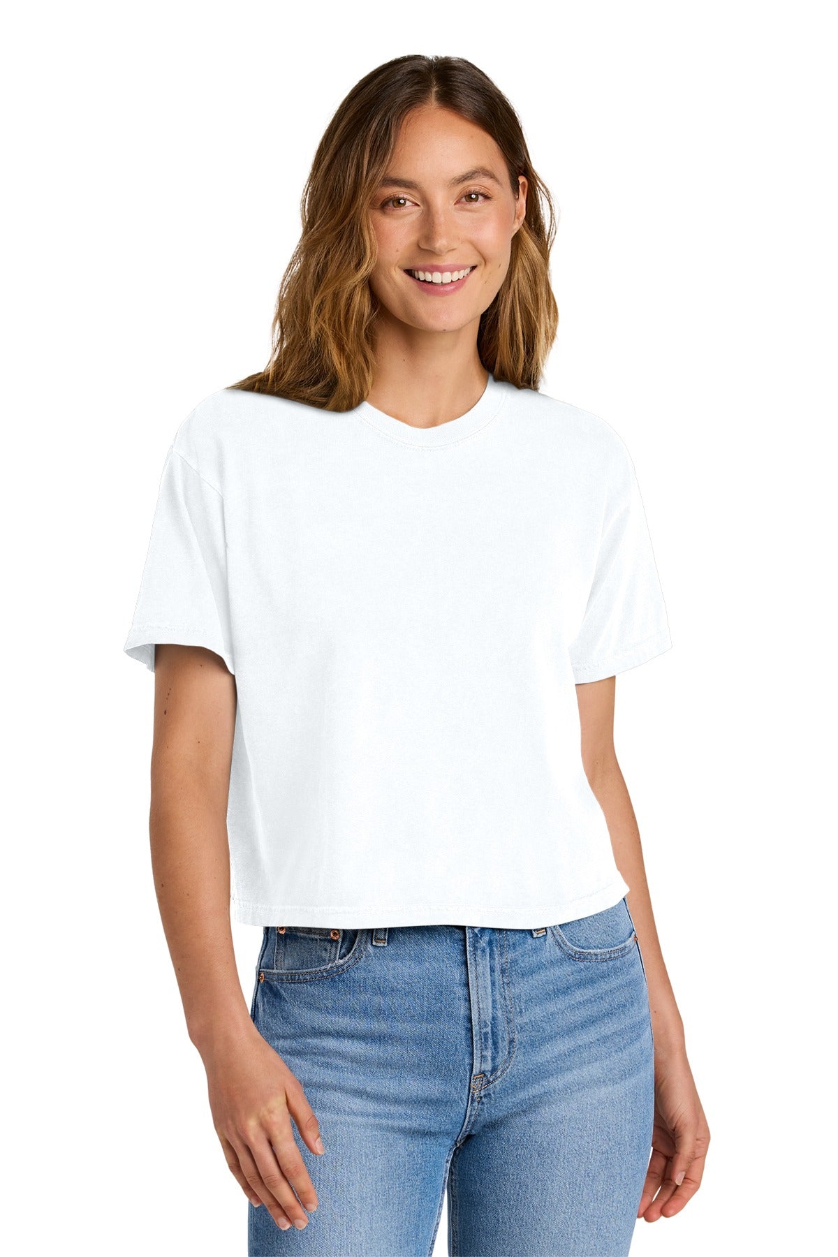 Comfort Colors ®  Women's Heavyweight Boxy Tee 3023CL White