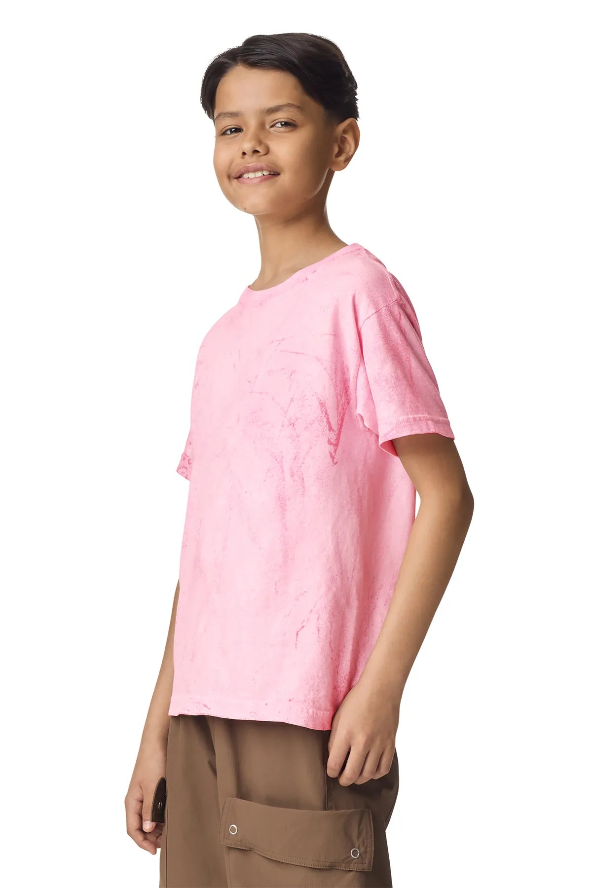 Comfort Colors ®  Youth Heavyweight Color Blast Tee 1745Y Hibiscus_1