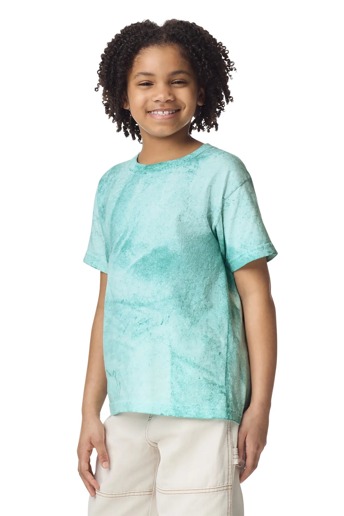 Comfort Colors ®  Youth Heavyweight Color Blast Tee 1745Y Sea Glass_1