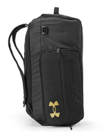 Contain Small Convertible Duffel Backpack Black/ MT Gold_2