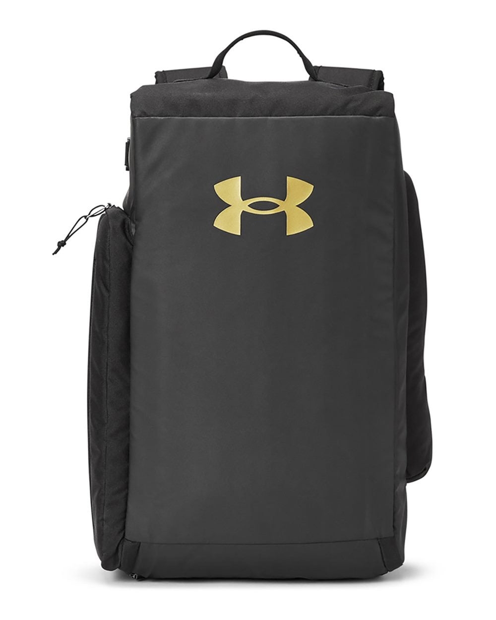 Contain Small Convertible Duffel Backpack Black/ MT Gold_3