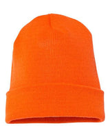 Cuffed Beanie - blaze orange