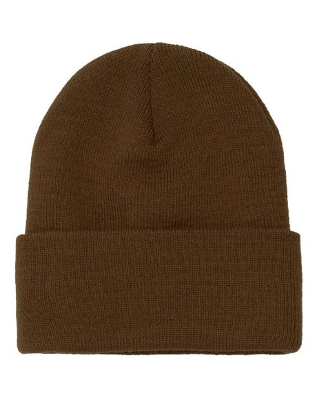 Cuffed Beanie - caramel