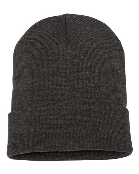 Cuffed Beanie - dark grey